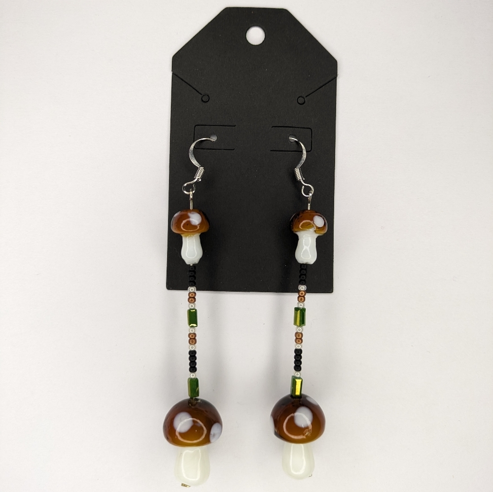 Mushroom Earrings